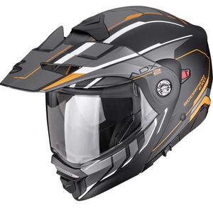 Enduro helma na motorku Scorpion ADX-2 Walt matná čierno-oranžová