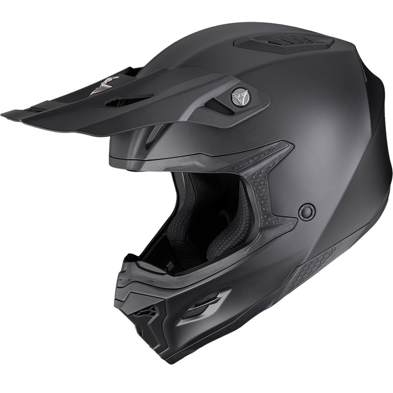 Motokrosová prilba Scorpion SMX-10 Solid matná čierna