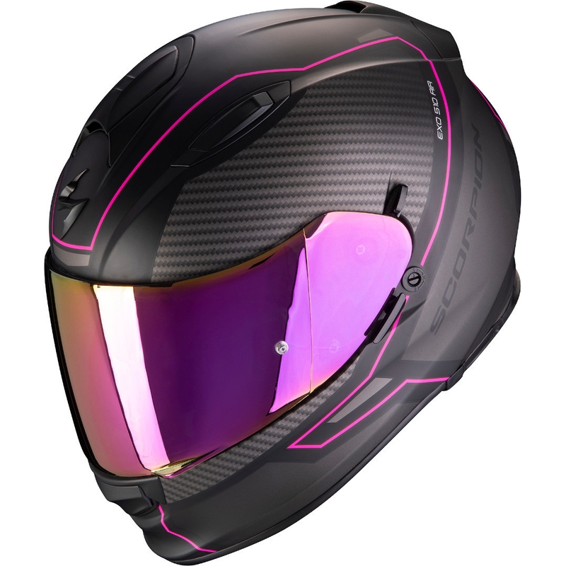 Integrálna prilba Scorpion EXO-510 Air Frame čierno-ružová