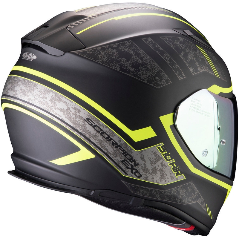 Integrálna prilba Scorpion EXO-510 Air Occulta čierno-fluorescenčno žltá