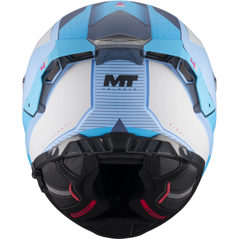 Integrálna prilba na motorku MT Thunder 4 R SV Wind Tunnel C7 matná modro-šedá