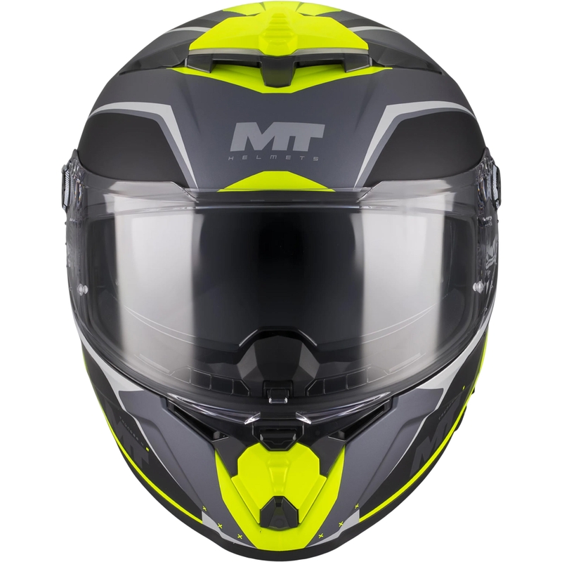 Integrálna prilba na motorku MT Thunder 4 R SV Wind Tunnel B3 čierno-šedo-fluo žltá