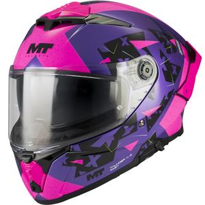 Integrálna prilba na motorku MT Thunder 4 R SV Fast C8 fialovo-ružovo-čierna