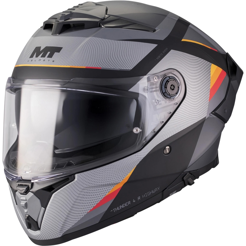 Integrálna prilba na motorku MT Thunder 4 R SV Highway B5 matná šedo-čierna