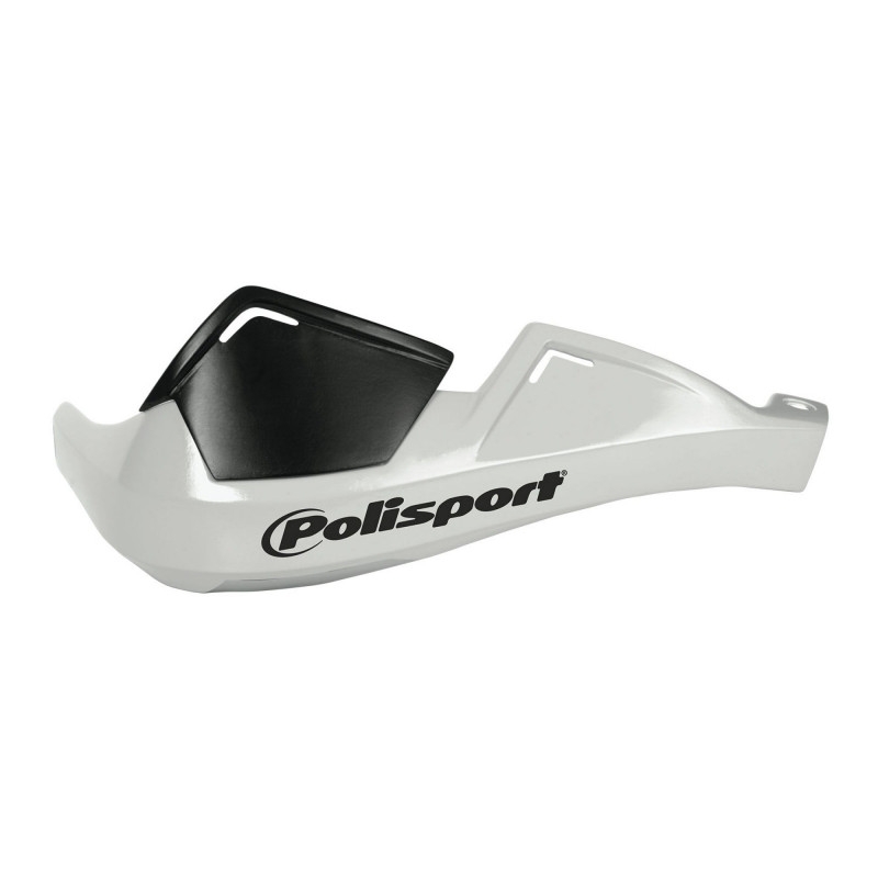 Chránič páčiek POLISPORT EVOLUTION INTEGRAL s montážnou sadov ( priemer 22mm) biela