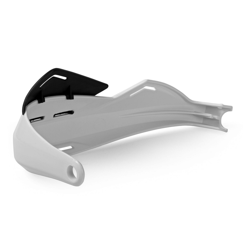 Chránič páčiek POLISPORT EVOLUTION INTEGRAL s montážnou sadov ( priemer 22mm) biela