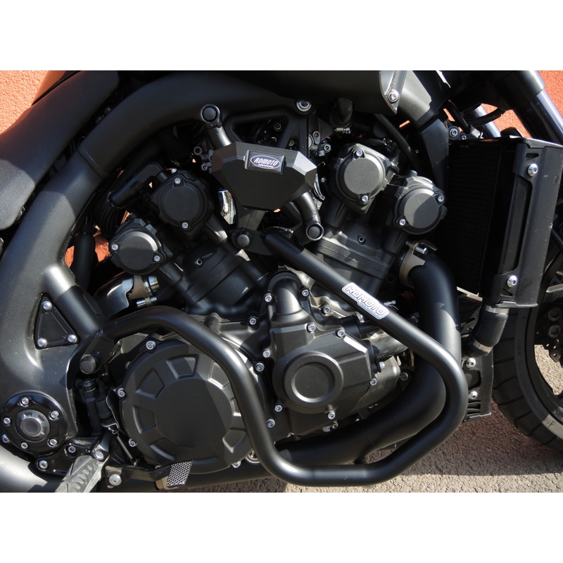 Ochrana motora RDMOTO matná čierna horný + spodný pre YAMAHA V-Max 1700 2009-2014