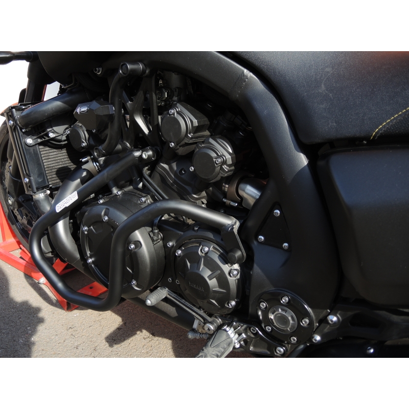 Ochrana motora RDMOTO matná čierna horný + spodný pre YAMAHA V-Max 1700 2009-2014
