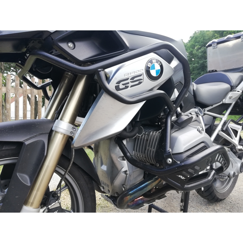 Ochrana motora RDMOTO matná čierna horný + spodný pre BMW R 1200 GS 2013-2019