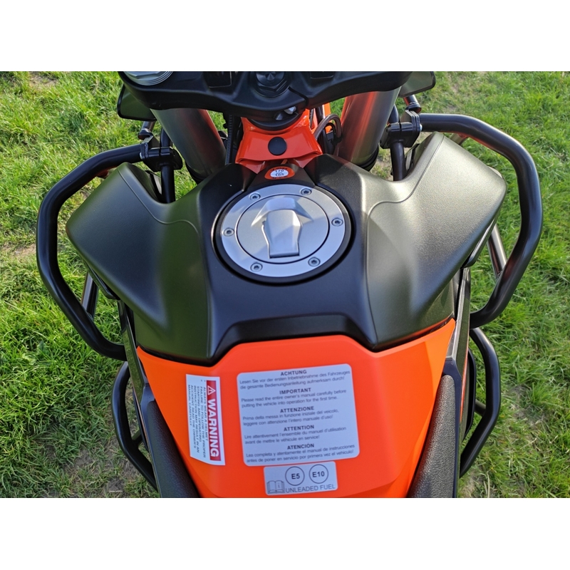 Ochrana motora RDMOTO matná čierna horný + spodný pre KTM Adventure 790 / R 2019-2020, KTM Adventure 890 /R/L 2021-2022