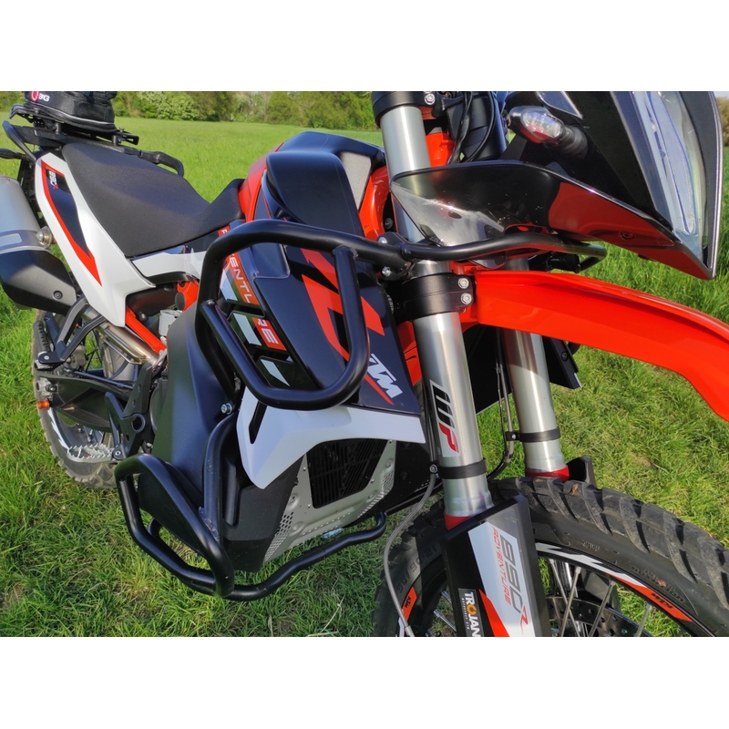 Ochrana motora RDMOTO matná čierna horný + spodný pre KTM Adventure 790 / R 2019-2020, KTM Adventure 890 /R/L 2021-2022