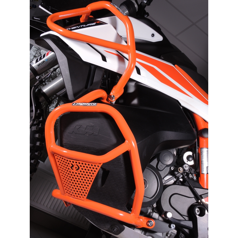 Ochrana motora RDMOTO oranžová horný + spodný
