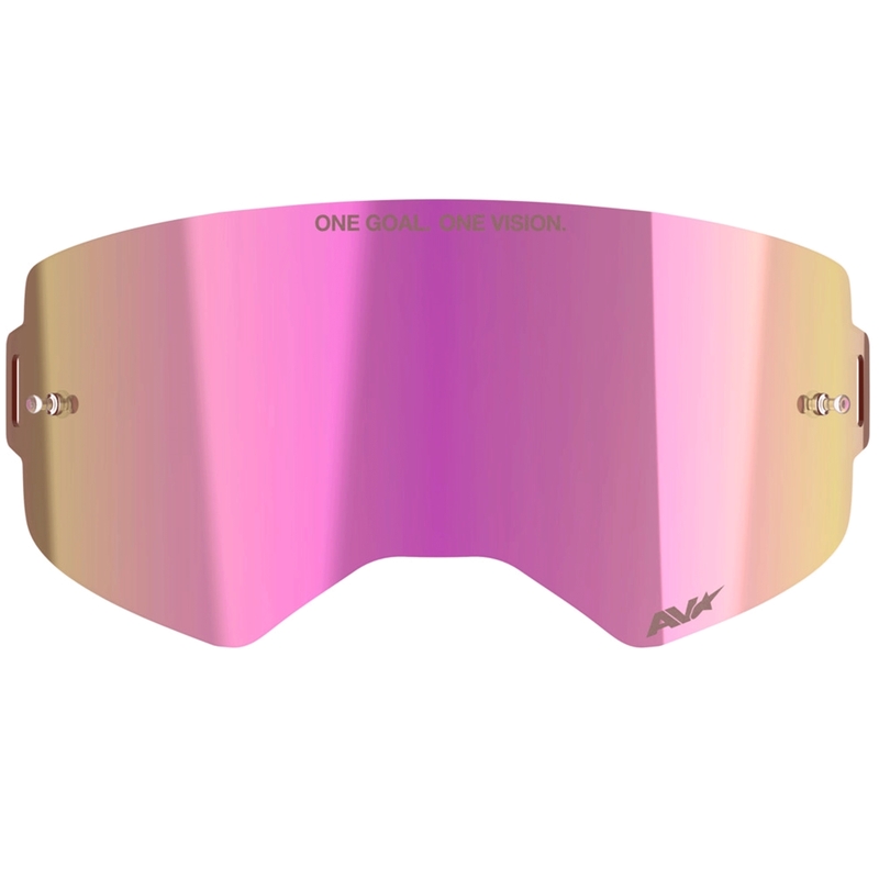 Plexi pre okuliare Alpinestars Supertech Absolute Vision™ zrkadlovo ružové