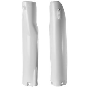 kryty  prednej vidlice POLISPORT 8398200001 (pár) biela pre YAMAHA WR 250 F 2006-2020, YAMAHA WR 450 F 2006-2020