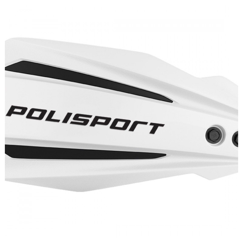 Chránič páčiek POLISPORT MX BULLIT s montážnym systémom biela