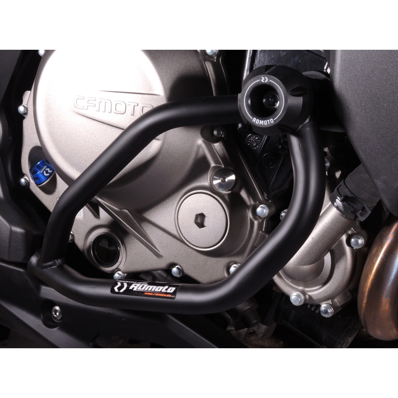 Ochrana motora RDMOTO matná čierna pre CFMOTO 650 NK 2020-2023