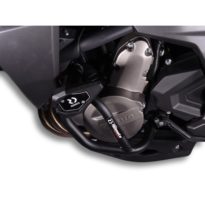 Ochrana motora RDMOTO matná čierna pre CFMOTO 650 NK 2020-2023