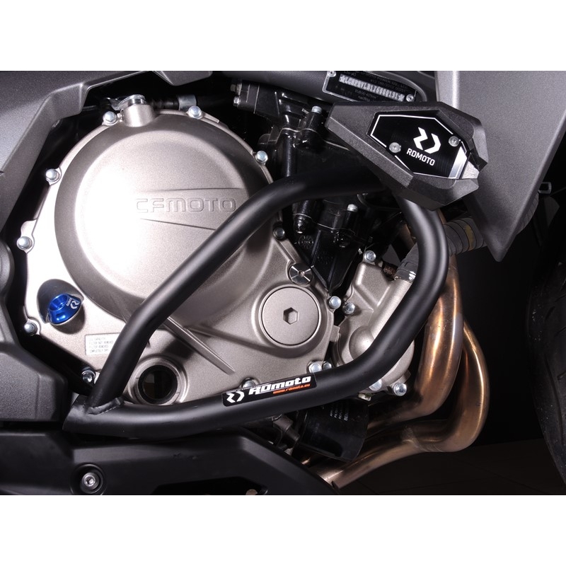 Ochrana motora RDMOTO matná čierna pre CFMOTO 650 NK 2020-2023