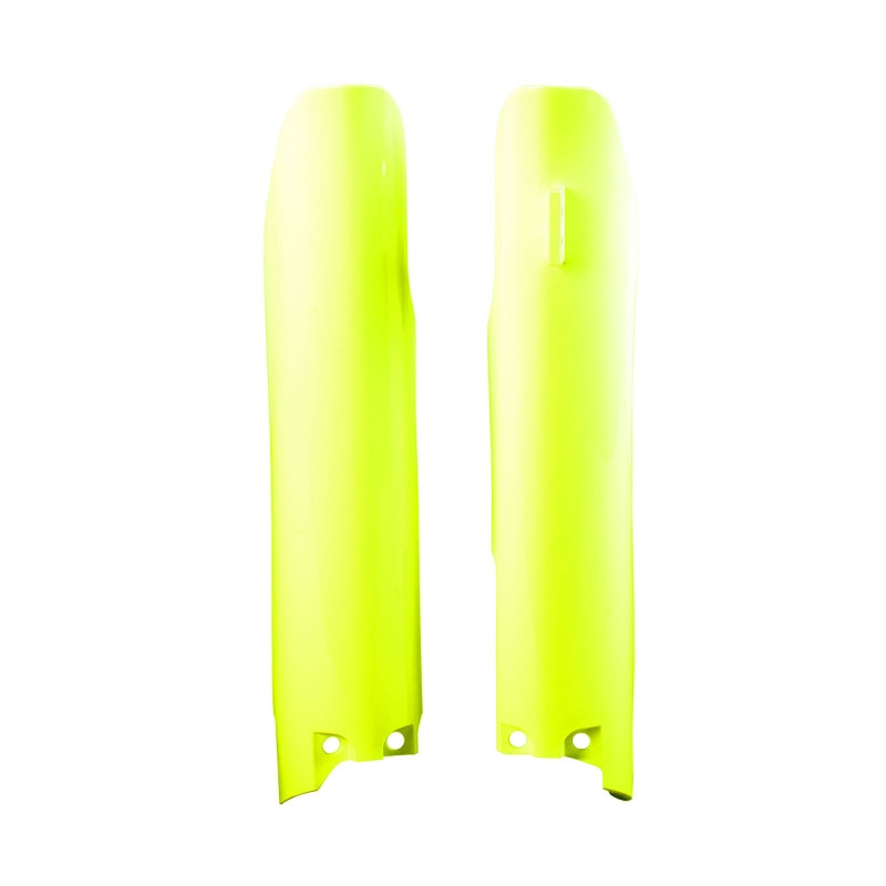 Ochranné kryty vidlíc POLISPORT Fluorescenčná žltá pre SUZUKI RM-Z 250 2007-2026, SUZUKI RM-Z 450 2008-2026