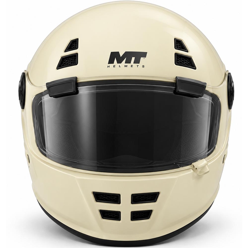 Integrálna helma na motorku MT Jarama SV Pure A3 krémová