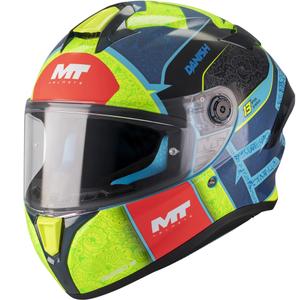 Integrálna prilba na motorku MT Targo S Danish_26_Brasil C3 modro-fluo žlto-červená
