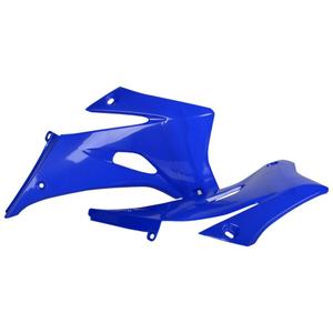 Spojler chladiča POLISPORT (pár) modrá Yam98 pre YAMAHA WR 250 F 2007-2014, YAMAHA WR 450 F 2007-2011