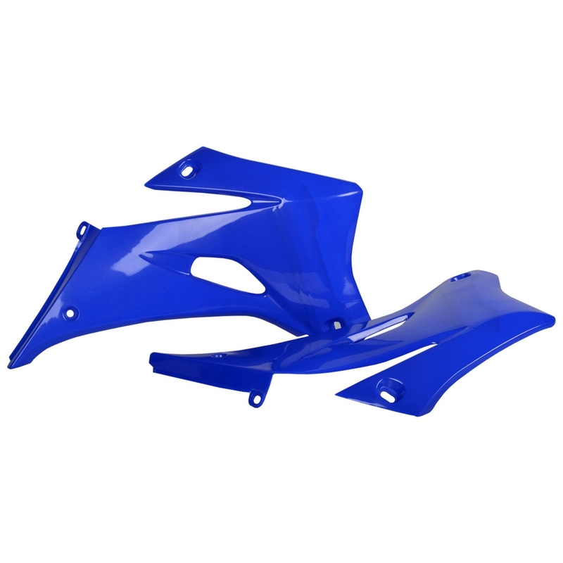 Spojler chladiča POLISPORT (pár) modrá Yam98 pre YAMAHA WR 250 F 2007-2014, YAMAHA WR 450 F 2007-2011 výpredaj