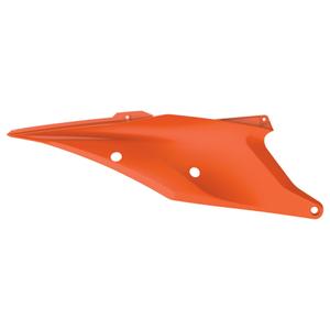 Bočné číslové tabuľky POLISPORT 8422200001 (pár) oranžová KTM16