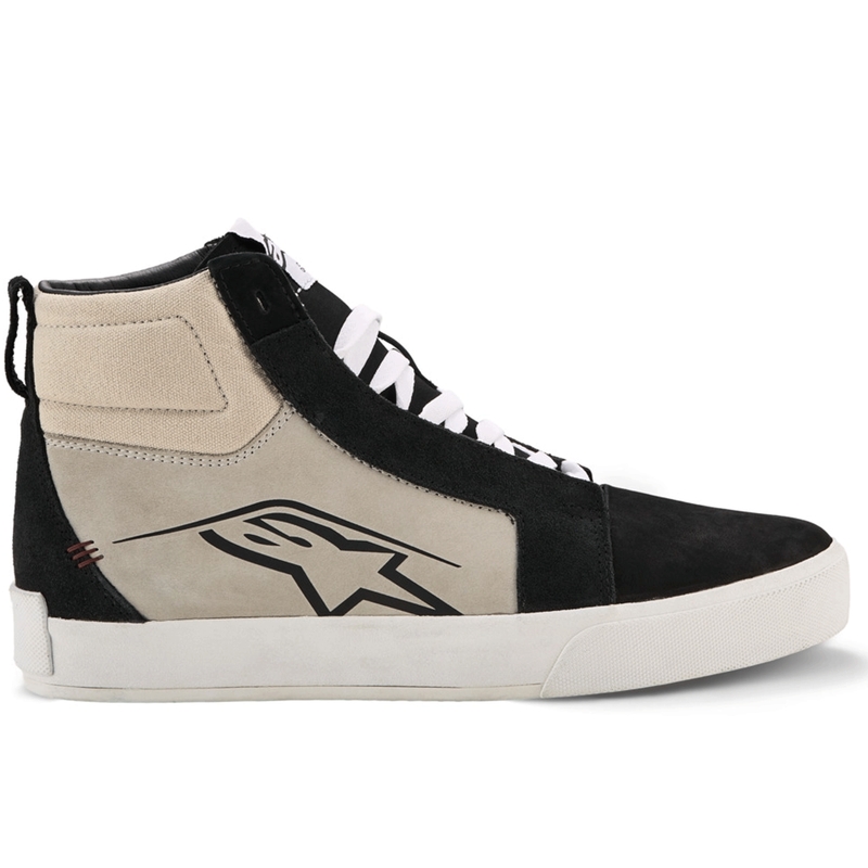 Topánky na motorku Alpinestars Ride-63 Leather čierno-svetlo šedo-biele