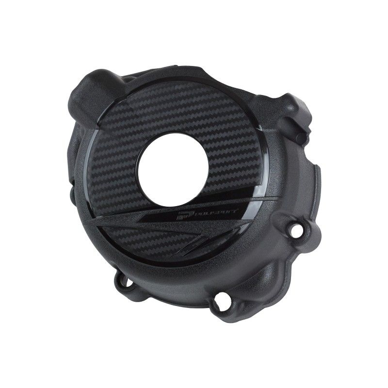 Ignition cover POLISPORT čierna pre SUZUKI DR-Z 400 2000-2007