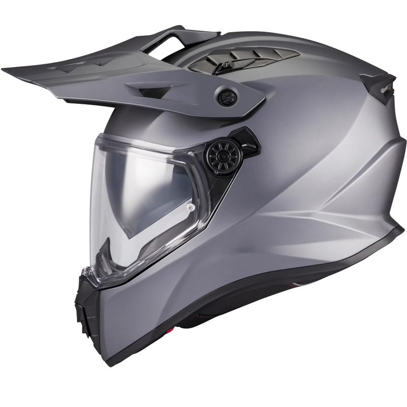 Enduro prilba na motorku MT Track SV Pure A2 matná šedá
