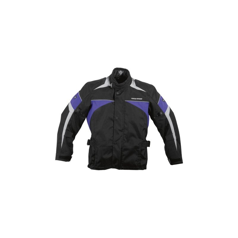 Pánska bunda na moto CYCLE SPIRIT 0207 modrá vel 48