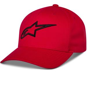 Šiltovka Alpinestars Ageless Snapback červeno-čierna