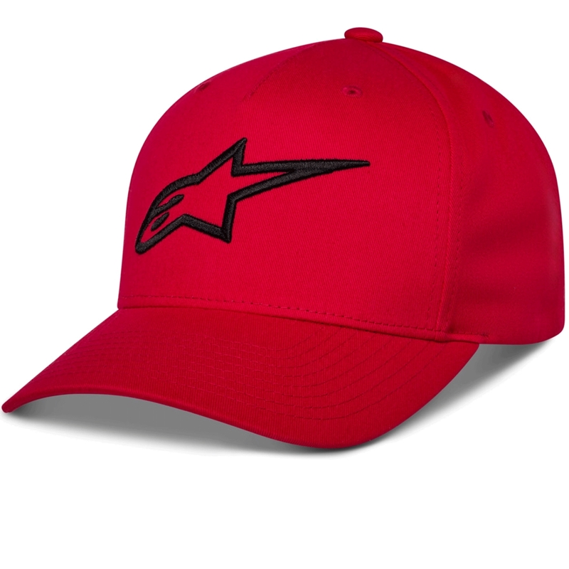 Šiltovka Alpinestars Ageless Snapback červeno-čierna