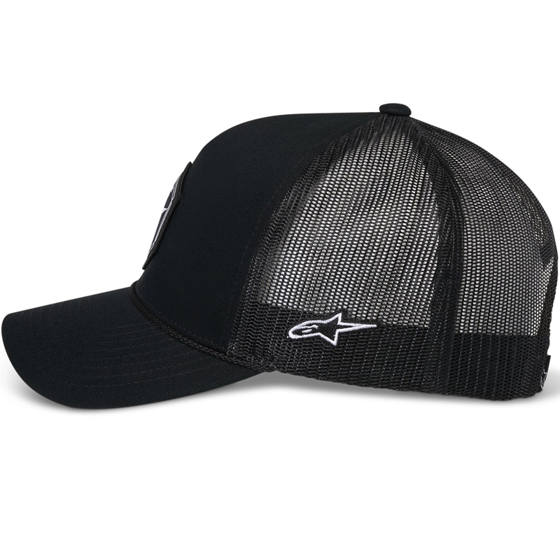 Šiltovka Alpinestars Hexeon Trucker čierno-čierna