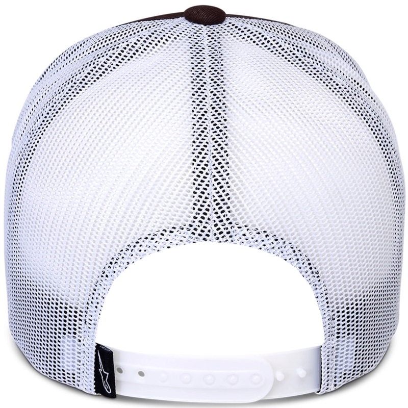 Šiltovka Alpinestars Hexeon Trucker hnedo-biela