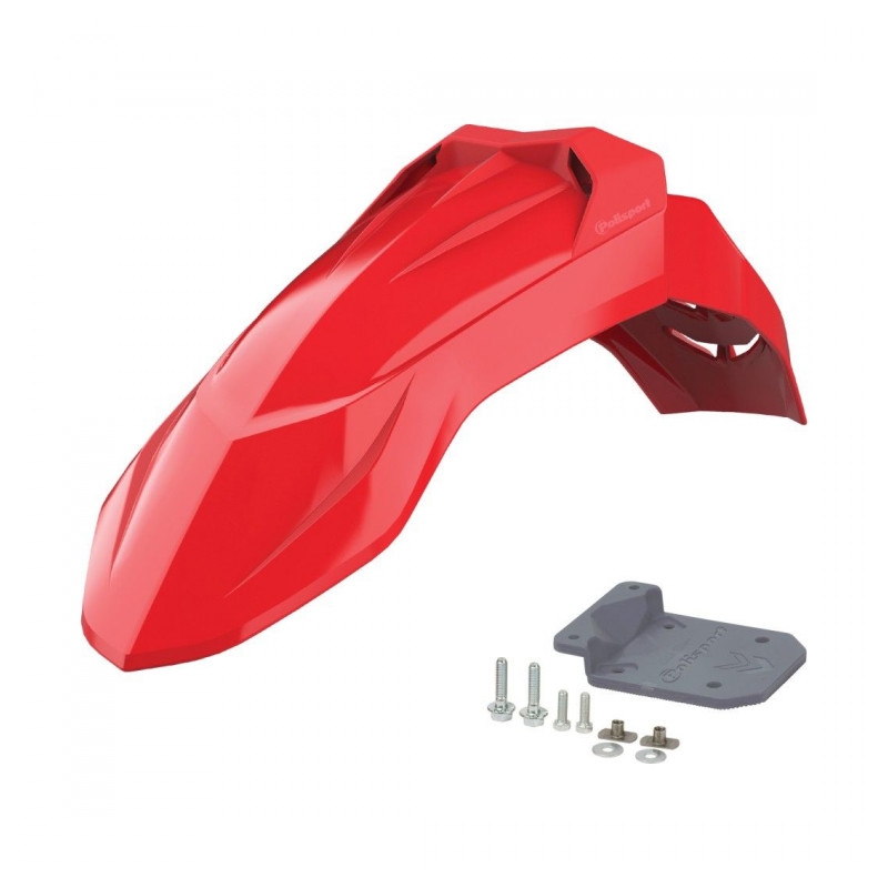 Univerzálne blatníky POLISPORT Červená Honda pre KAWASAKI KLX 300 SM 1970-2035