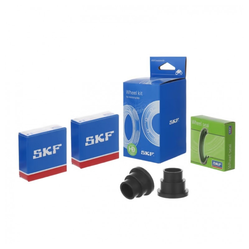 Wheel seals kit with spacers and bearings SKF zadná