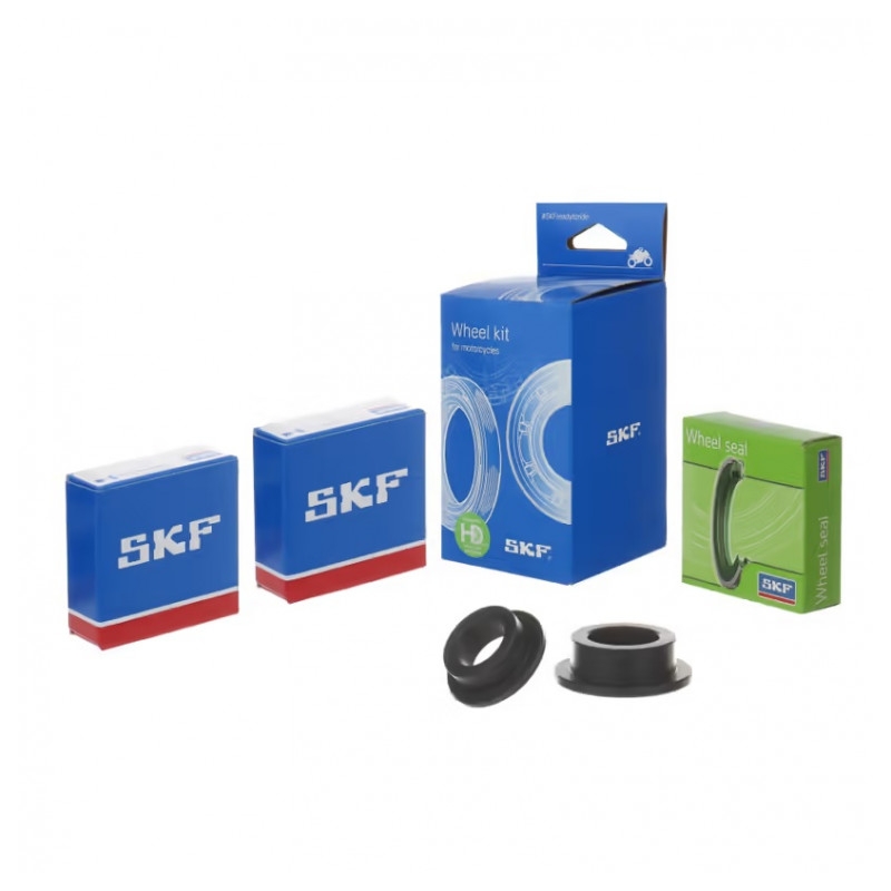 Wheel seals kit with spacers and bearings SKF zadná