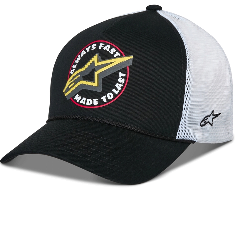 Šiltovka Alpinestars Aorbit Trucker čierno-biela