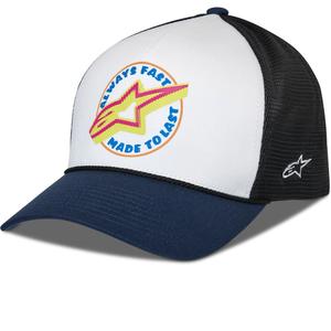 Šiltovka Alpinestars Aorbit Trucker bielo-modro-čierna