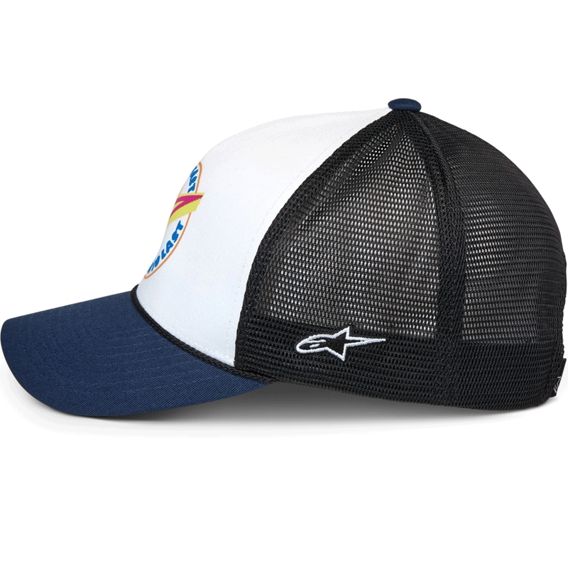 Šiltovka Alpinestars Aorbit Trucker bielo-modro-čierna