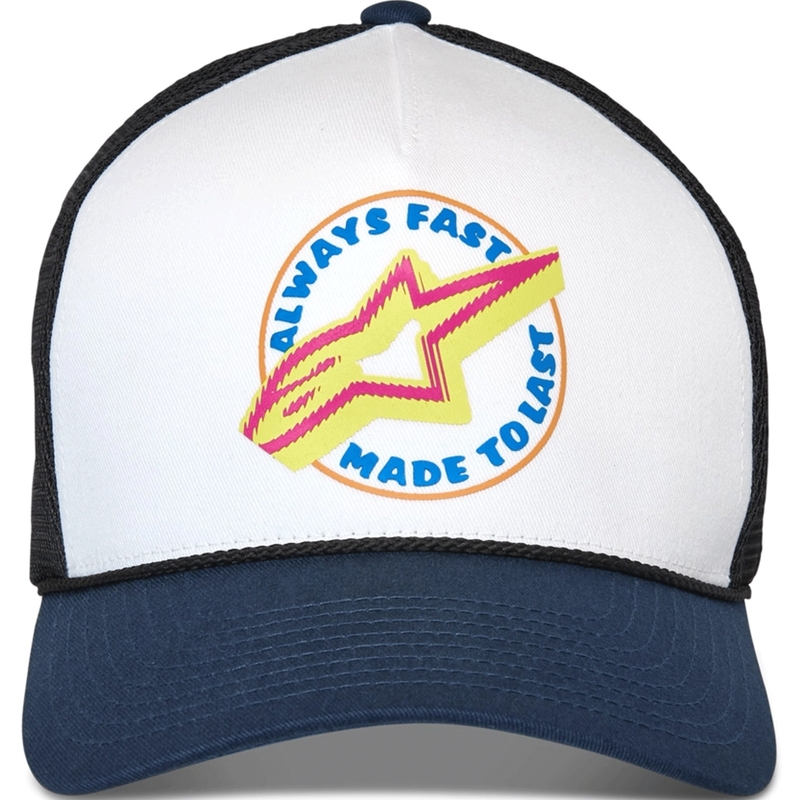 Šiltovka Alpinestars Aorbit Trucker bielo-modro-čierna