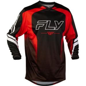 Motokrosový dres FLY Racing F-16 Raze čierno-červeno-biely