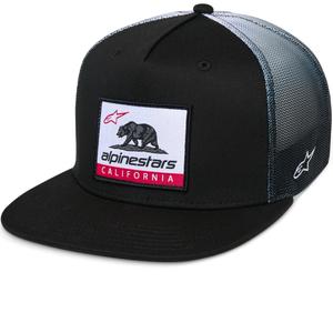 Šiltovka Alpinestars Cali Gradient Trucker čierno-biela