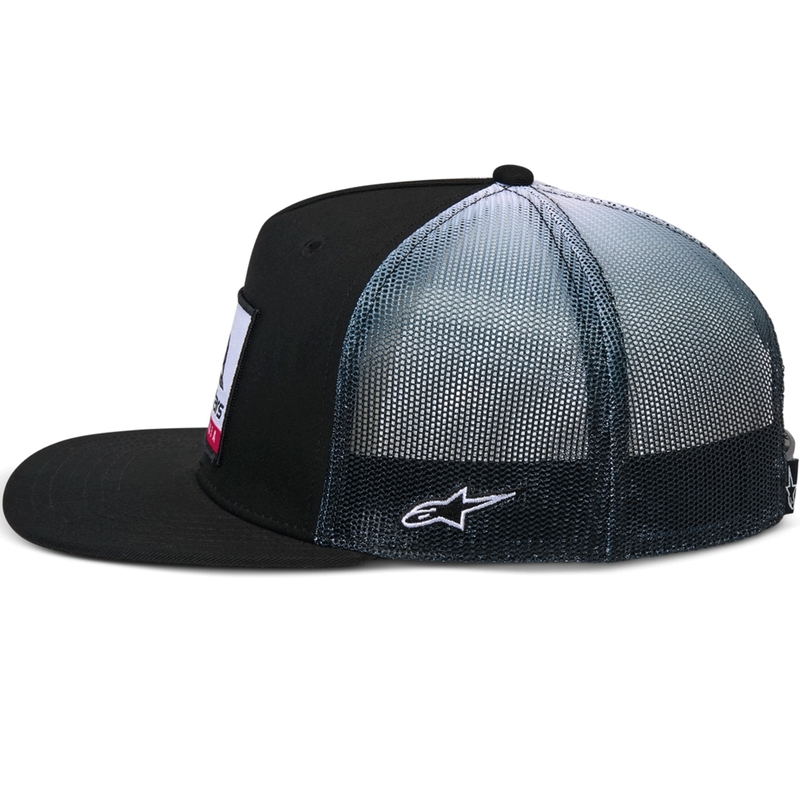 Šiltovka Alpinestars Cali Gradient Trucker čierno-biela
