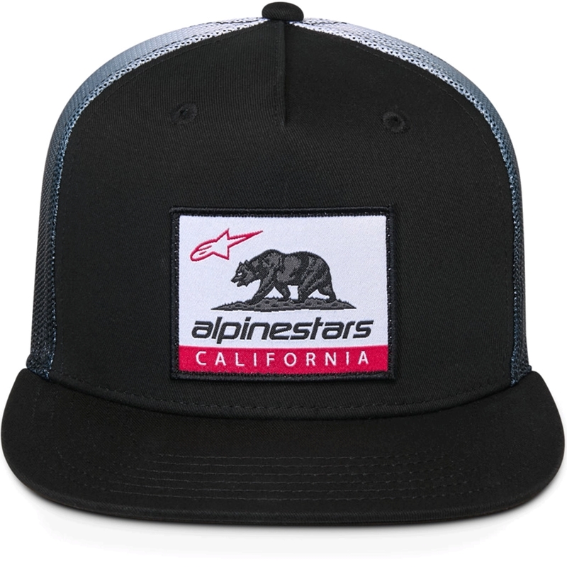 Šiltovka Alpinestars Cali Gradient Trucker čierno-biela