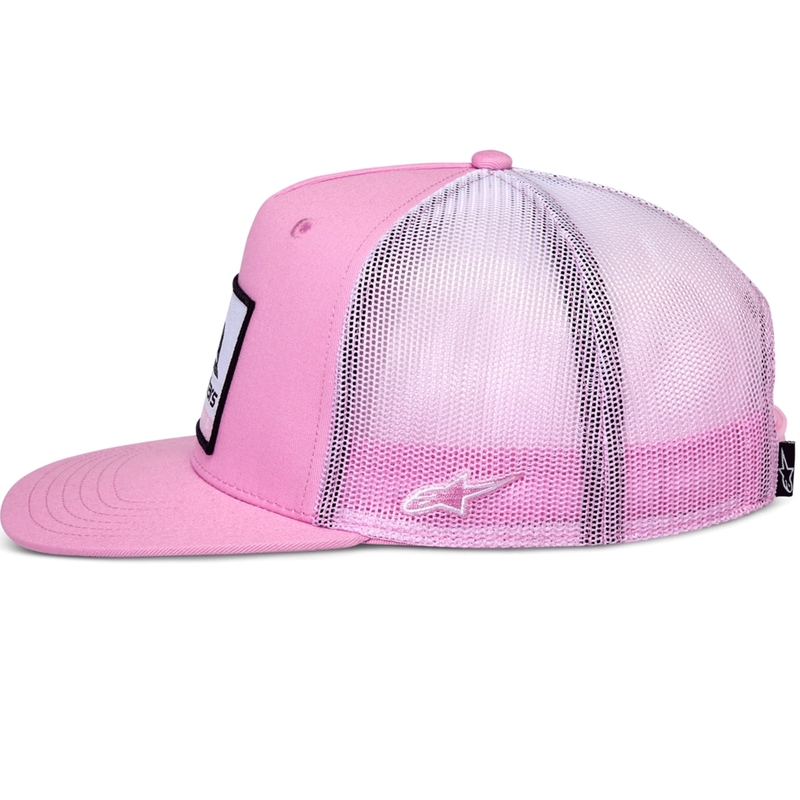 Šiltovka Alpinestars Cali Gradient Trucker ružovo-biela