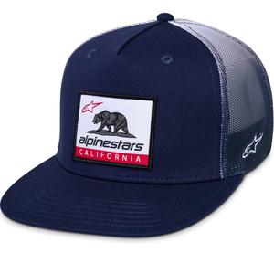 Šiltovka Alpinestars Cali Gradient Trucker modro-biela