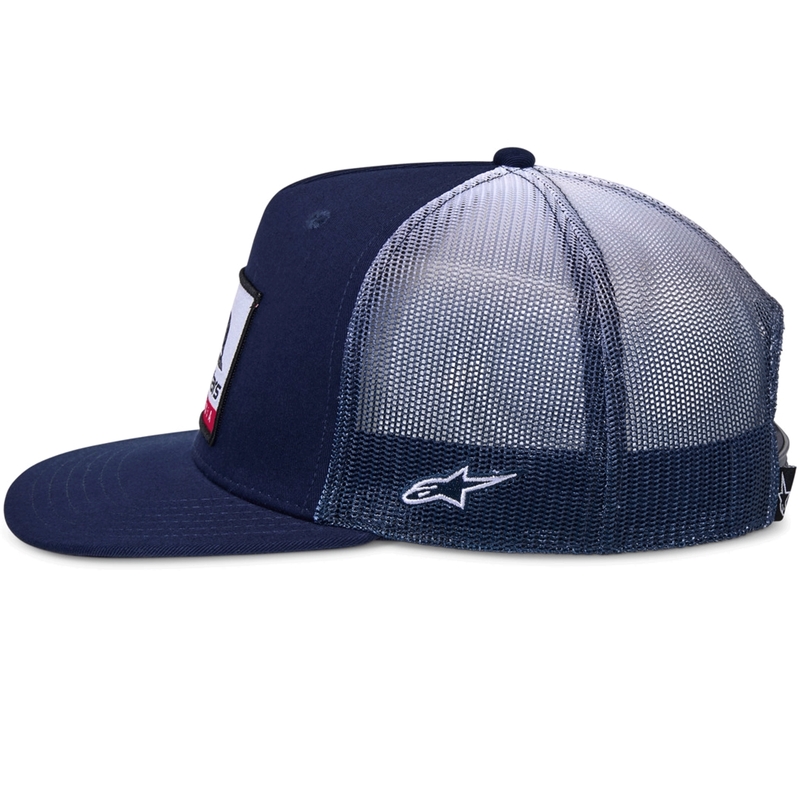 Šiltovka Alpinestars Cali Gradient Trucker modro-biela